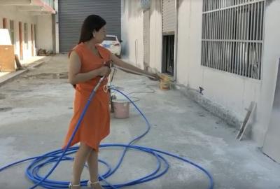 無氣噴涂機(jī)膩?zhàn)硬牧蠂娡垦菔?></a><span><a href=